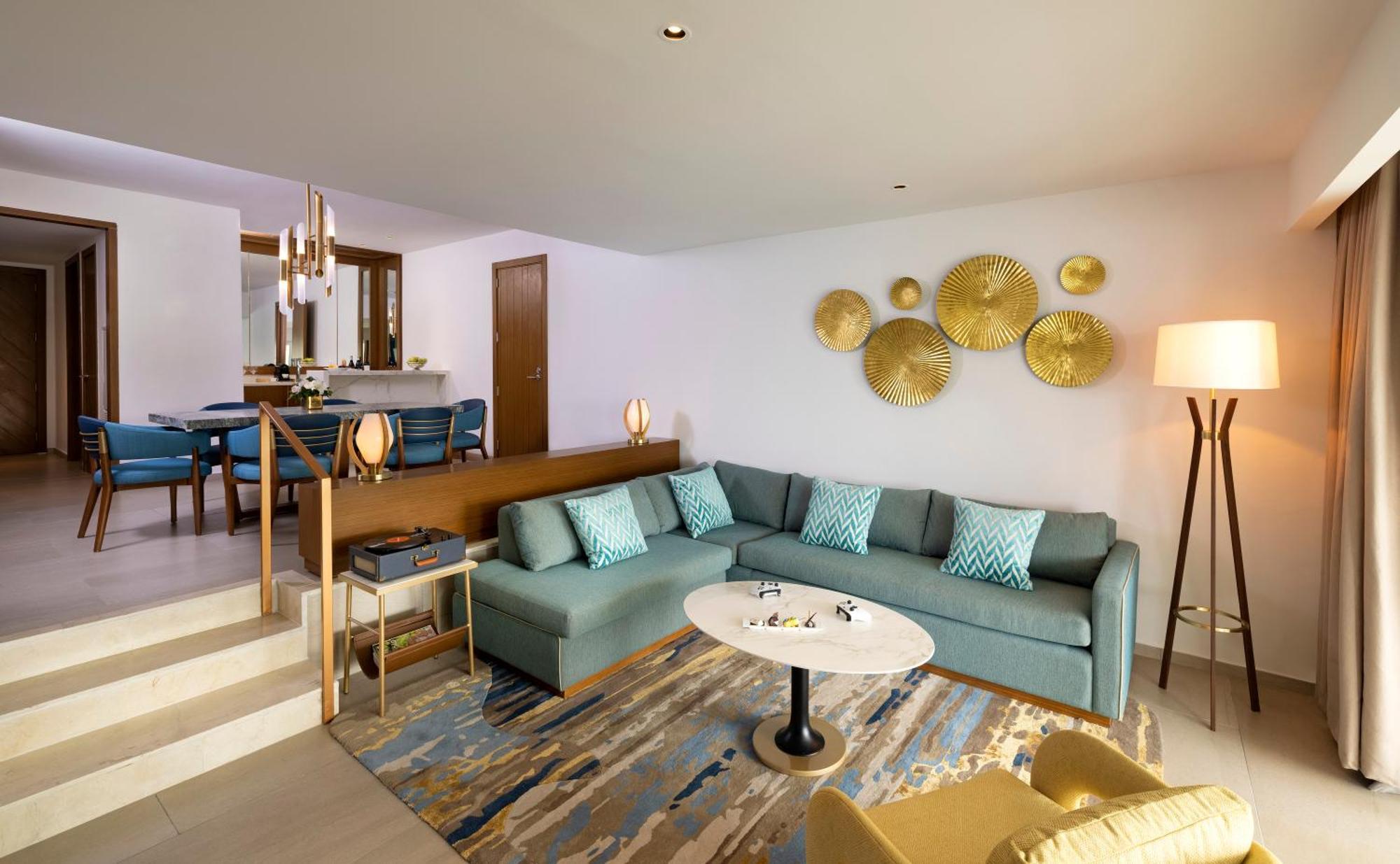 Hard Rock Hotel & Casino Punta Cana (Adults Only) מראה חיצוני תמונה A living room at the hotel